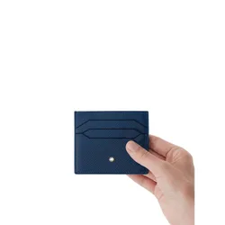 Porte-cartes en cuir texturé