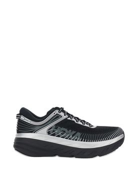 Men's Reflective Lace-Up Sneakers with Extended Heel Pull