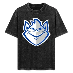 Saint Louis Billikens T-Shirt Basic Solid Color Short Sleeve T-Shirt