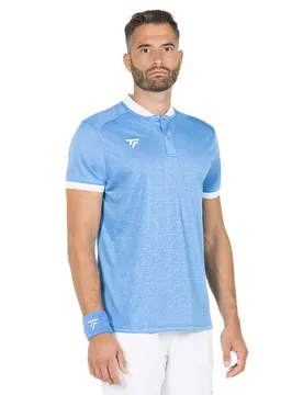 Team Mesh Short Sleeve Polo Blue 2XL - Tecnifibre - FashionsVida