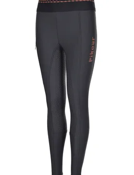 Kinder Reithose IDA GRIP ATHLEISURE, dark shadow 176 - Pikeur - FashionsVida