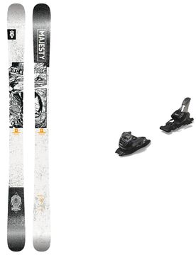 Ski Set inkl. Bdg. Freestyle Skifahren – Unisex – Vandal 2026 Pack Vandal 2026 aus Wolle Grau