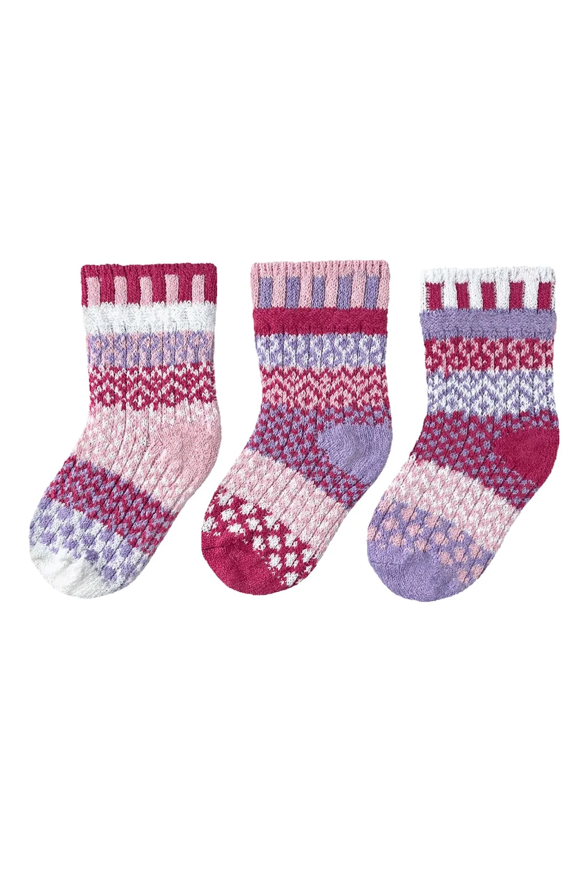 Kids Novelty Mismatched Socks 1 Pair + 1 Spare - - Size: 2-4y - Solmate - FashionsVida