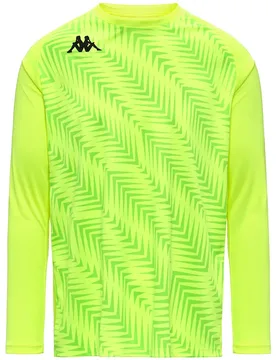 T-shirt à Manches Longues Farco Neon Yellow 3XL - Kappa - FashionsVida