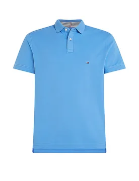 Poloshirt de corte regular azul claro L - Tommy hilfiger - FashionsVida