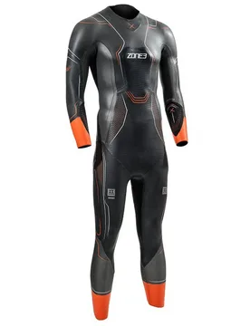 Vanquish-x Long Sleeve Neoprene Wetsuit Black / Orange ML Men - Zone3 - FashionsVida