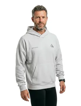 Felpa Con Cappuccio Adi365 Cheering White XL