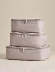 M&S Set of 3 Packing Cubes Neutral