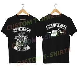Men Sons of Suhl S51 T Shirt Casual GDR Simson IFA VEB Ossi Cult Eastern Gia 2-stroke Gun Smith T-shirt Streetwear S-3XL