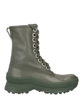 Botines de caña alta Mujer Verde militar 35,36,37,38,39,40,41 Mujer