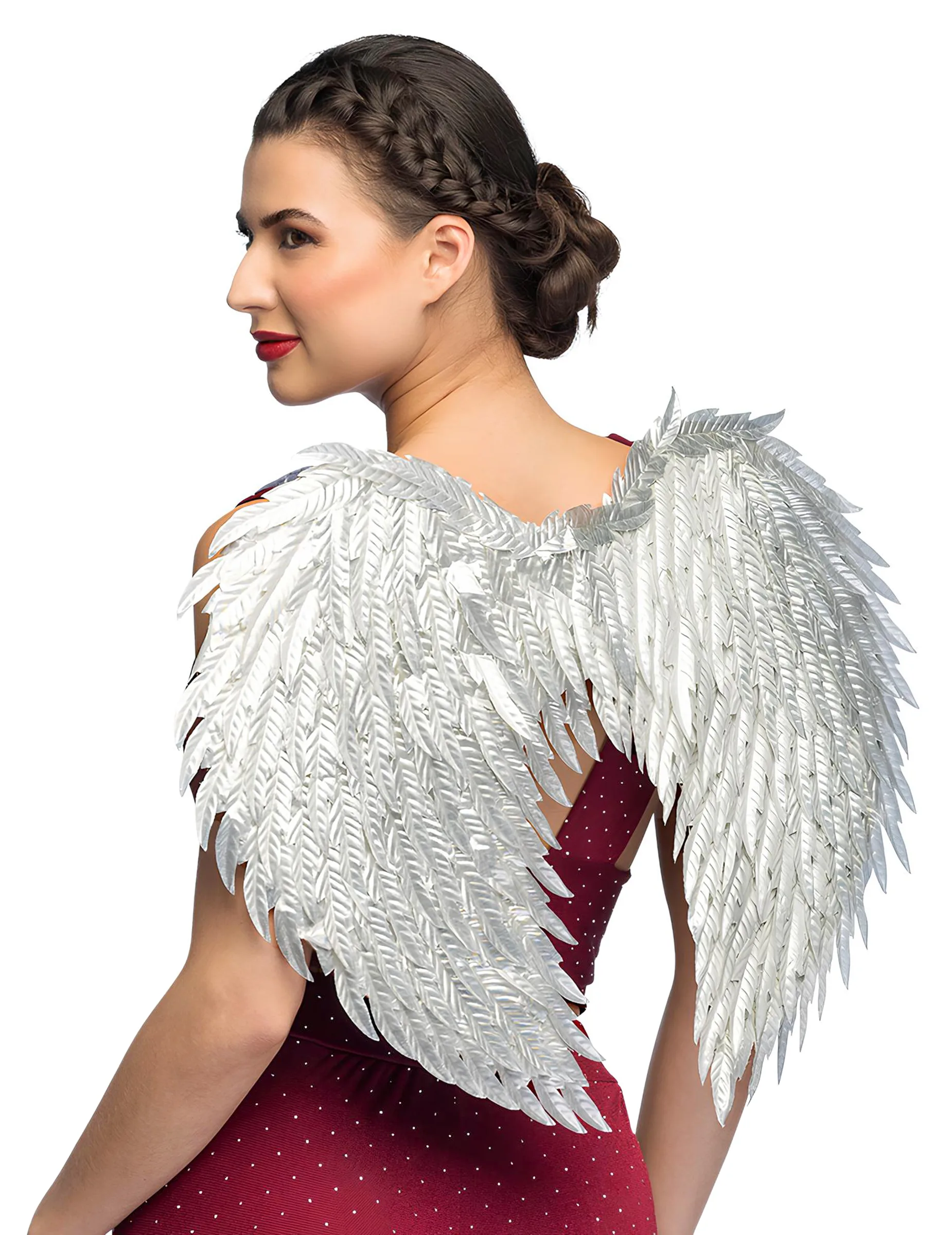 Engelsflügel silber glamourös Erwachsene - BOLAND BV - FashionsVida