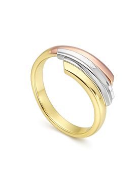 Anello Donna Oro Bianco Giallo Rosa GL102425
