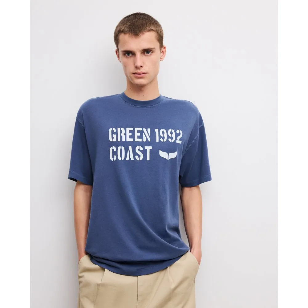 Camiseta manga corta logo - Green Coast - FashionsVida