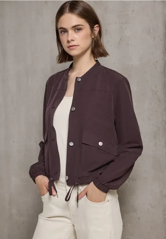 Street One Leichter Blouson female Rot - Street One Studio - FashionsVida