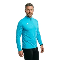 Pile Con Mezza Cerniera Running Night Fluor Turquoise S