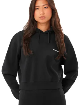 Logo Sudaderas Montaña Mujer Negro - Salomon - FashionsVida