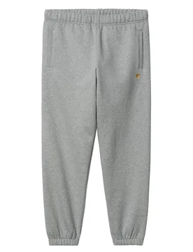 Chase Sweat Pants Grey Heather / Gold L Herren - Carhartt WIP - FashionsVida