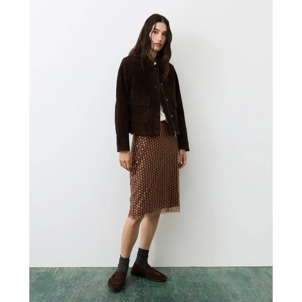 Tintoretto - Falda con abalorios - Tintoretto - FashionsVida