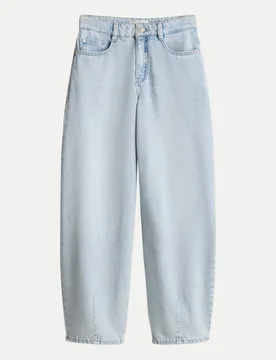 Barrel Jeans Lolah Breath Blau 38/30 - Opus - FashionsVida