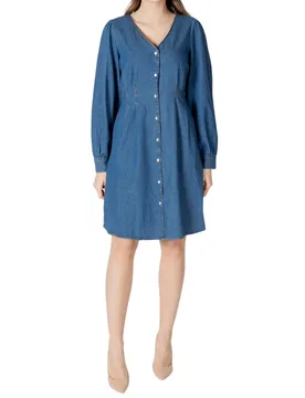 Ichi Kleid Azurblau 484315