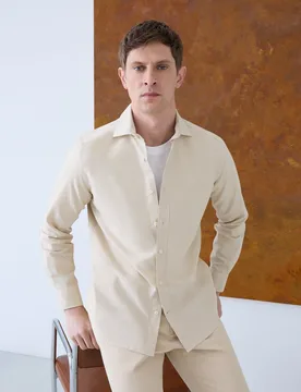 Camisa sport de hombre manga larga - Emidio Tucci - FashionsVida