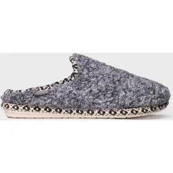 Zapatillas de casa cerradas de mujer de borrego