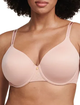 Womens Norah Chic Covering T-Shirt Bra - Pink Polyamide - Size 36d - Chantelle - FashionsVida