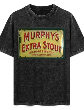 Ireland Murphys extra stout T-Shirt Abstract Pattern Print Top - Aliexpress - FashionsVida