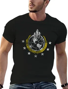 Galactic Emblem of Valor For or Superrrrr Earth T-Shirt Summer Print Short Sleeve Tee - Aliexpress - FashionsVida
