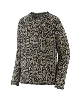 Maglietta Funzionale da Uomo Capilene Midweight Crew cammello M - Patagonia - FashionsVida