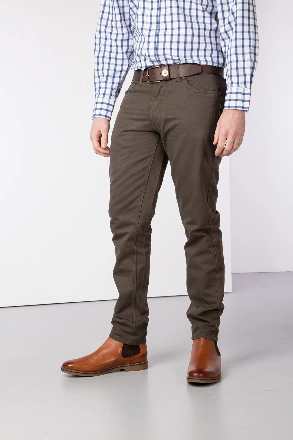 Rupert Mens Chino Jeans - - Size: W36 S - Rydale - FashionsVida