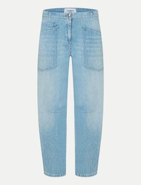 Wide-Leg Jeans Ocean Blau 38/28