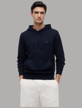 Felpa Cappuccio Bandierina 100% Cotone Regular Fit