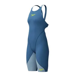 Costume Da Bagno Senza Maniche Fastskin Lzr Ignite Nite / Acadia Blue UK 20