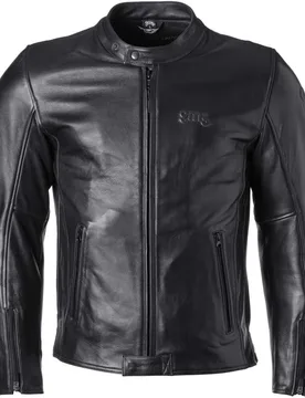Giubbotto Moto in Pelle The Roland Stones Nero taglia S - gms - FashionsVida