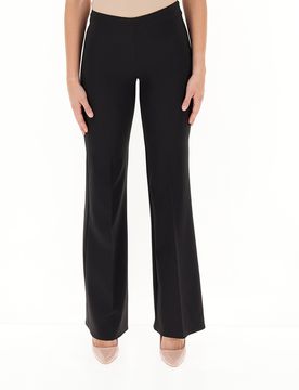 Pantalone flare NERO XL