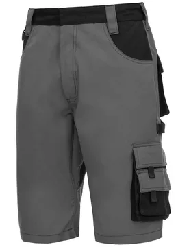 Short Motion Tex Plus Grey / Black 48 - Nitras Safety - FashionsVida
