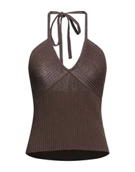 Top Damen Schokobraun XS Damen