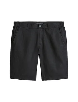Shorts di lino nero 31 - Marc O'Polo - FashionsVida