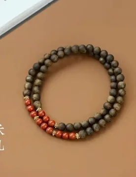 Natural Brunei Agarwood Buddhist Bead Bracelets Single Loop Sandalwood Bracelets for Couples Gifts - Aliexpress - FashionsVida
