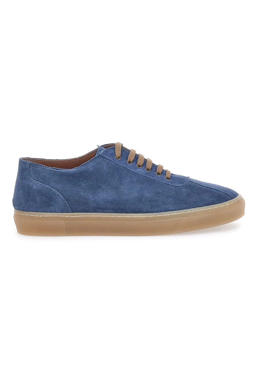Nova Blu - Sneakers Made in Italy In Suede 44 - PTR - FashionsVida