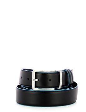 Cintura Uomo Reversibile Con Fibbia Ad Ardig. Cu2619b2/Nblu2 Nero/Blu2