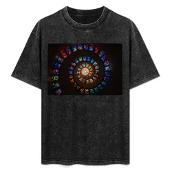 Stained glass patterns T-Shirt Fashion Pattern Printed Tee Shirt