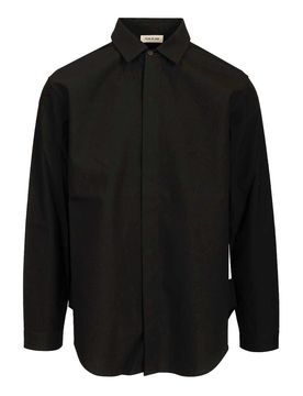 Camicia In Cotone E Lana