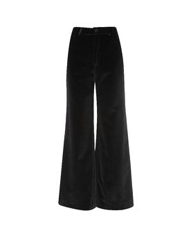 Hose ROMY VELVET schwarz 26 damen