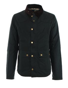 Barbour Giacca Reelin Sage Wax