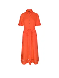 Marc Cain Midikleid rojo 40