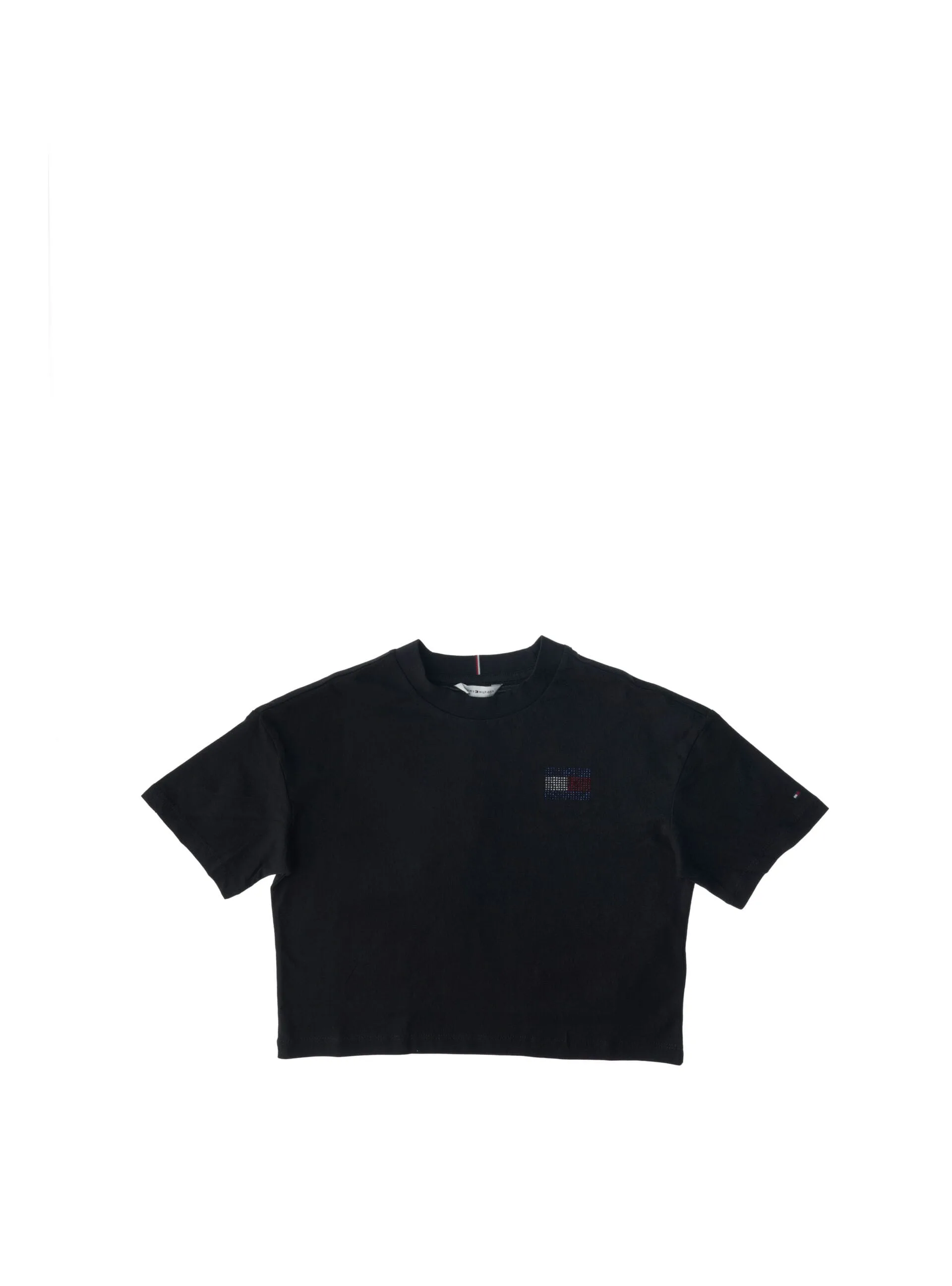 T-shirt girocollo NERO 12 - Tommy hilfiger - FashionsVida