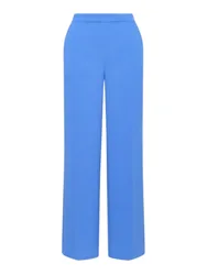 Pantaloni donna - pantalone sable crepe - blu
