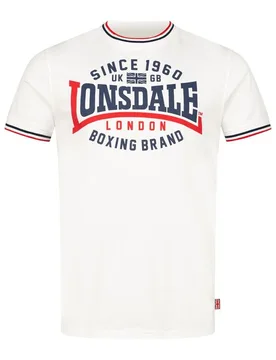 T-Shirt - GAVRENE - S bis XL - für Männer - Größe S - weiß - Männer - male - Lonsdale London - FashionsVida